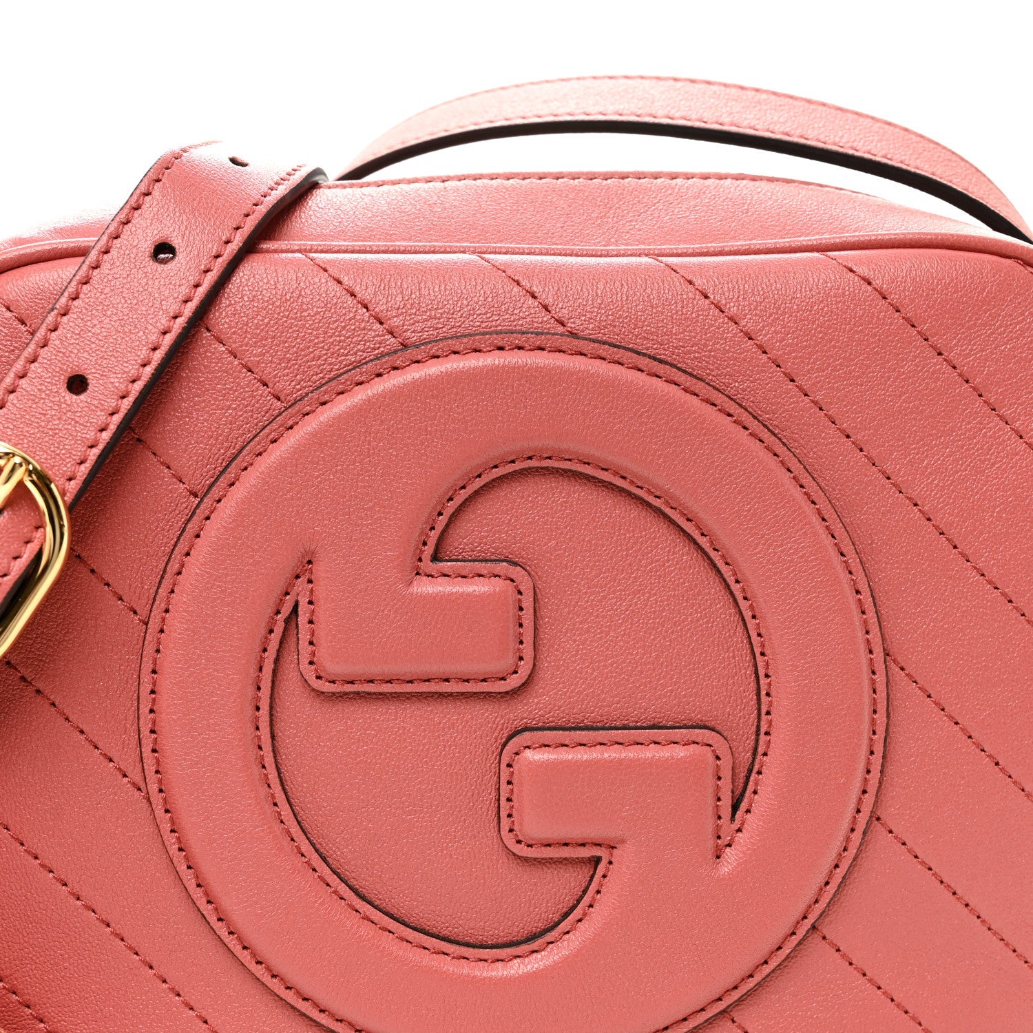 Gucci Sakai Be Green Calfskin Diagonal Stitched Small Blondie Shoulder Bag Gorgeus Grace