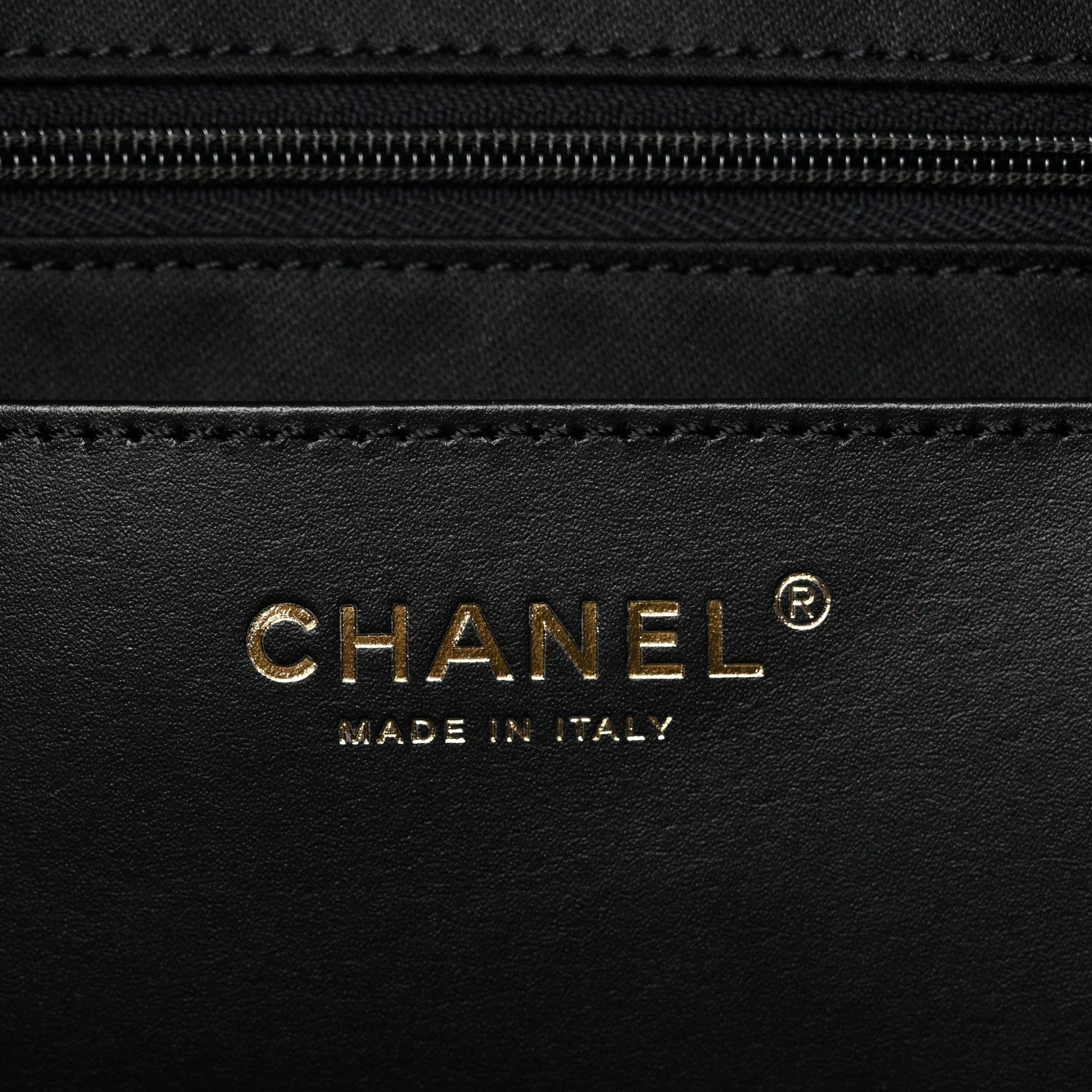 Chanel Shiny Calfskin Quilted Hobo Black