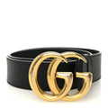 Gucci Calfskin Double G 40mm Belt 70 28 Black