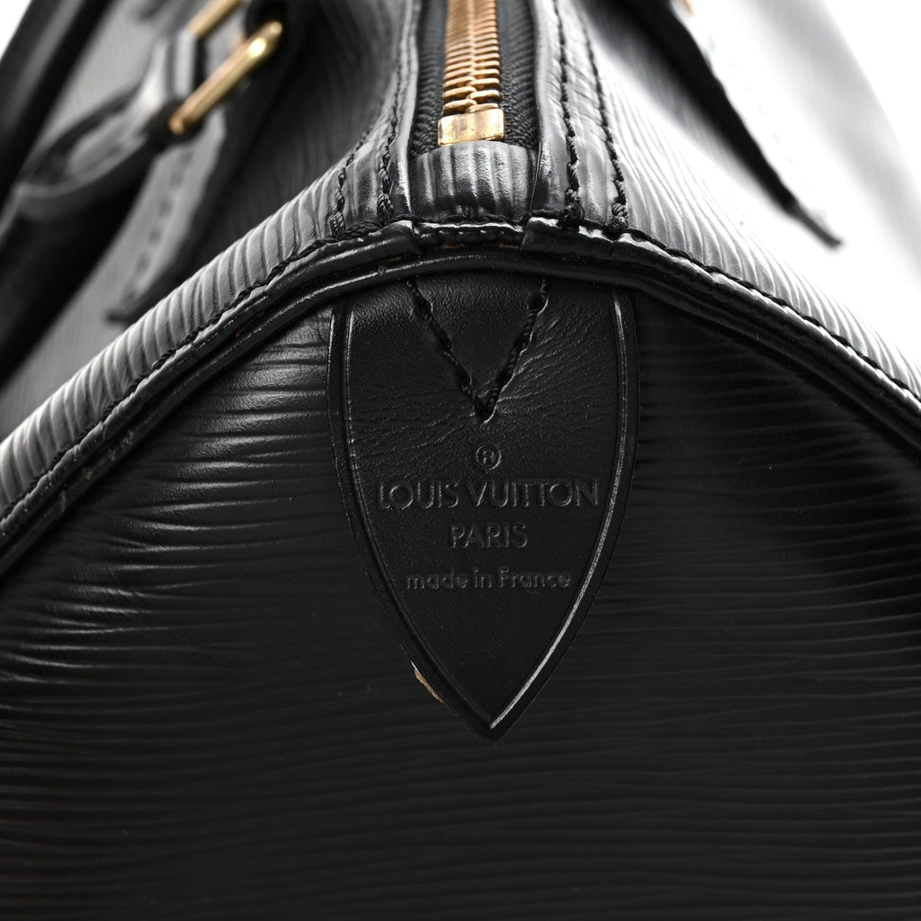 Louis Vuitton Epi Speedy 30 Black