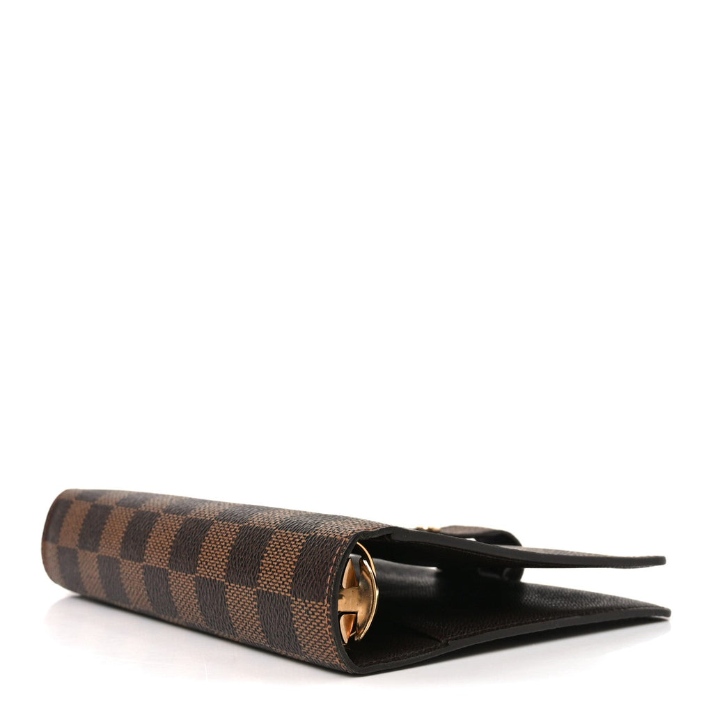 Louis Vuitton Damier Ebene Medium Ring Agenda Cover