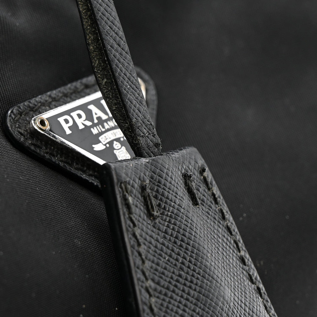 Prada Tessuto Nylon Mini Re-Edition 2000 Bag Black