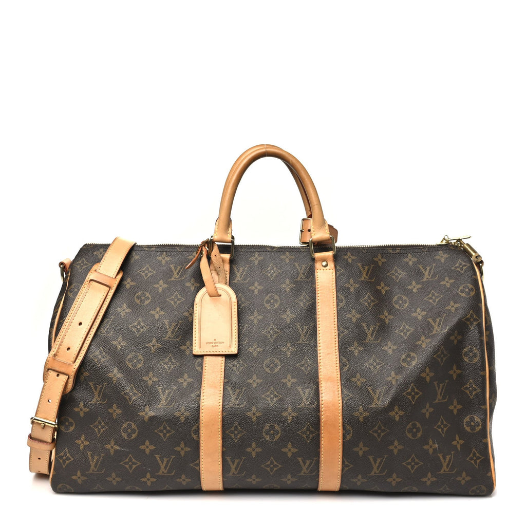 Louis Vuitton Monogram Keepall Bandouliere 50