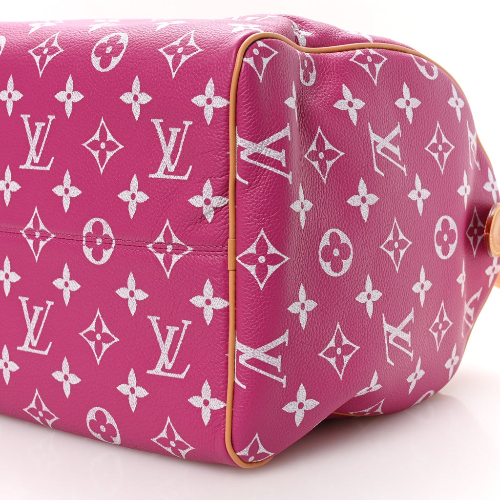 Louis Vuitton Calfskin Monogram Speedy P9 Bandouliere 40 Agate