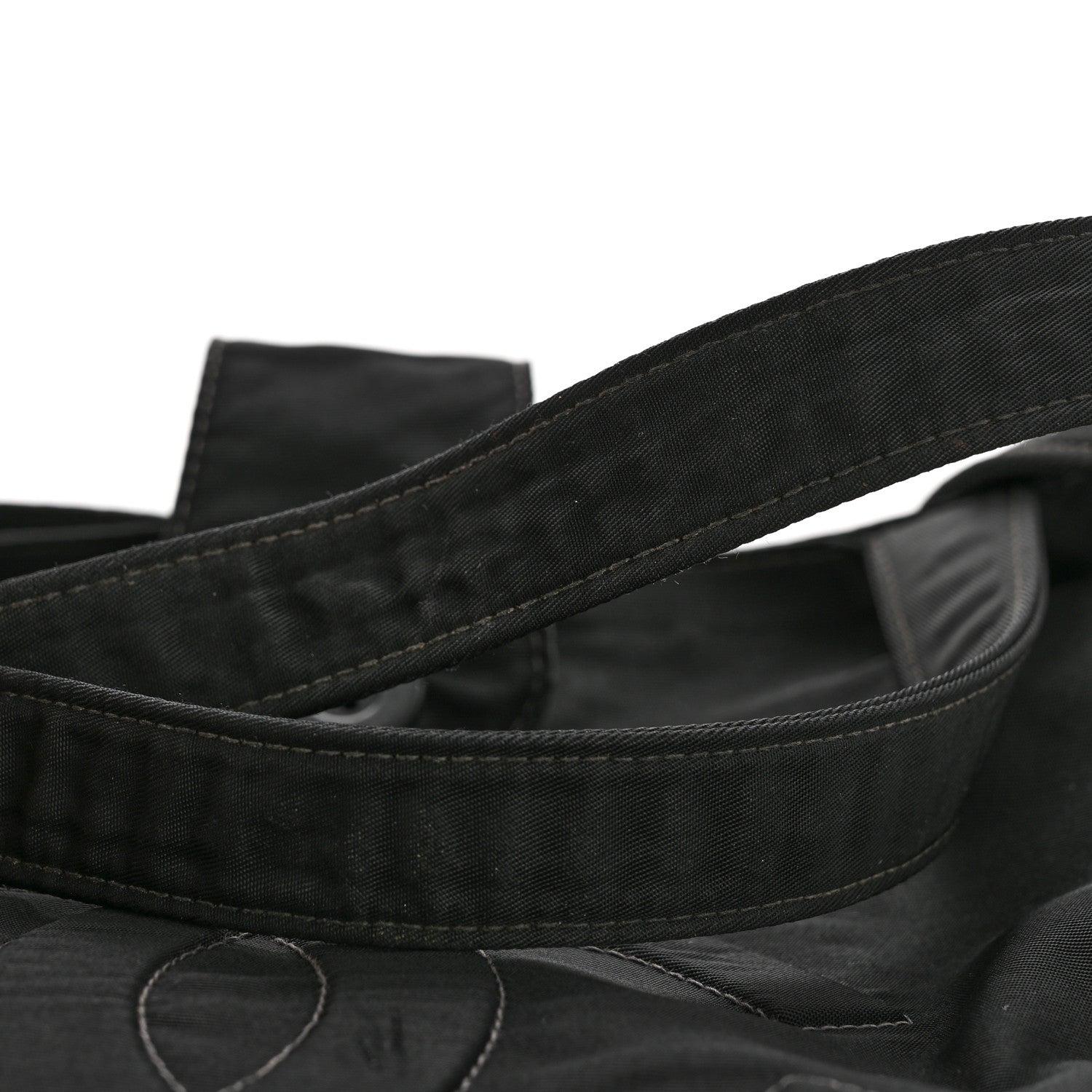 Chanel Nylon Button CC Tote Black