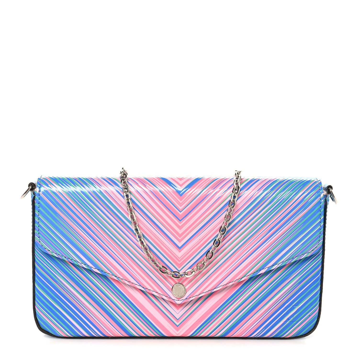 Louis Vuitton Epi Tropical Pochette Felicie Blue Rose