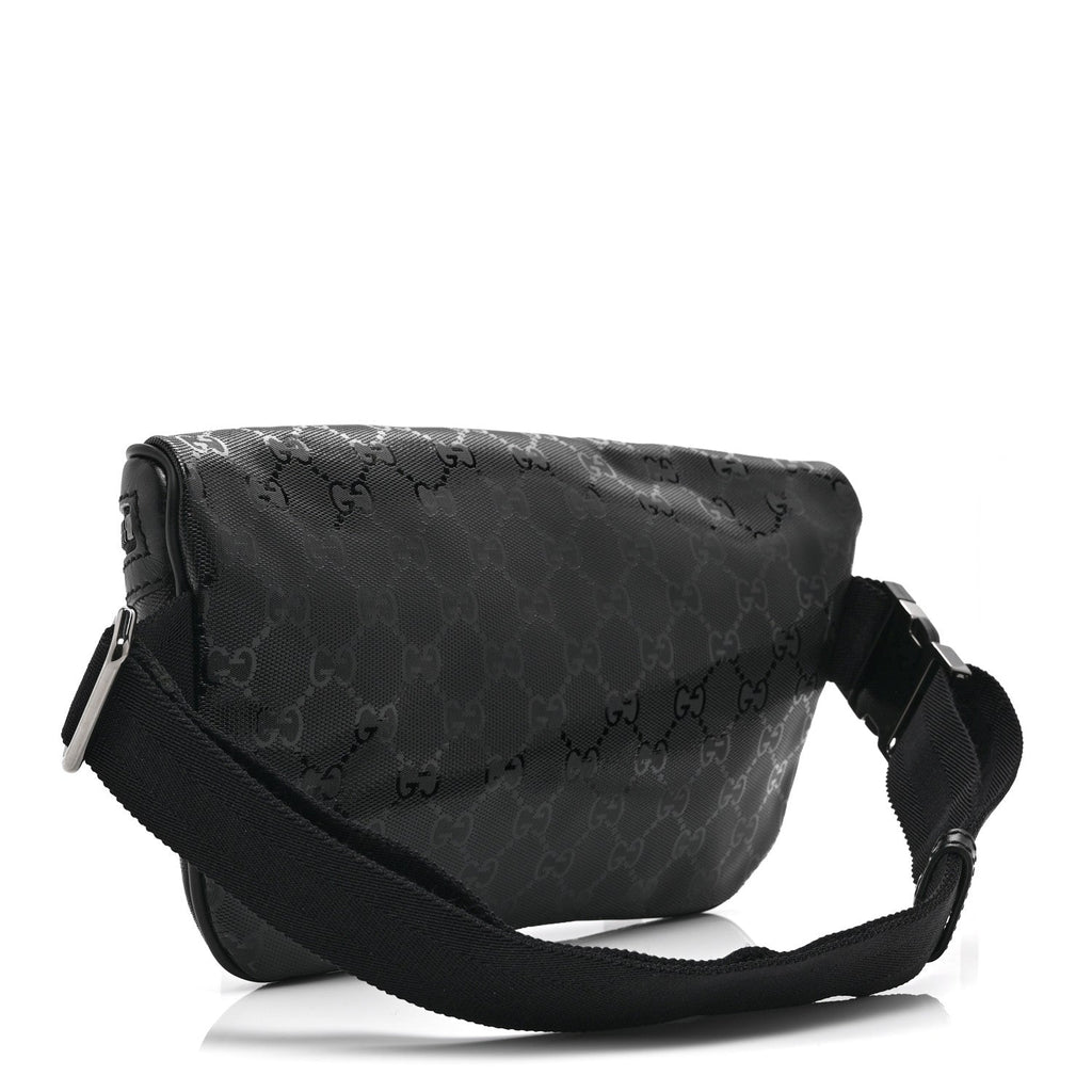 Gucci Imprime Monogram Belt Bag Black