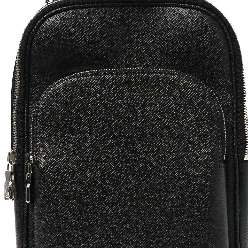 Louis Vuitton Taiga Avenue Sling Bag NM Black
