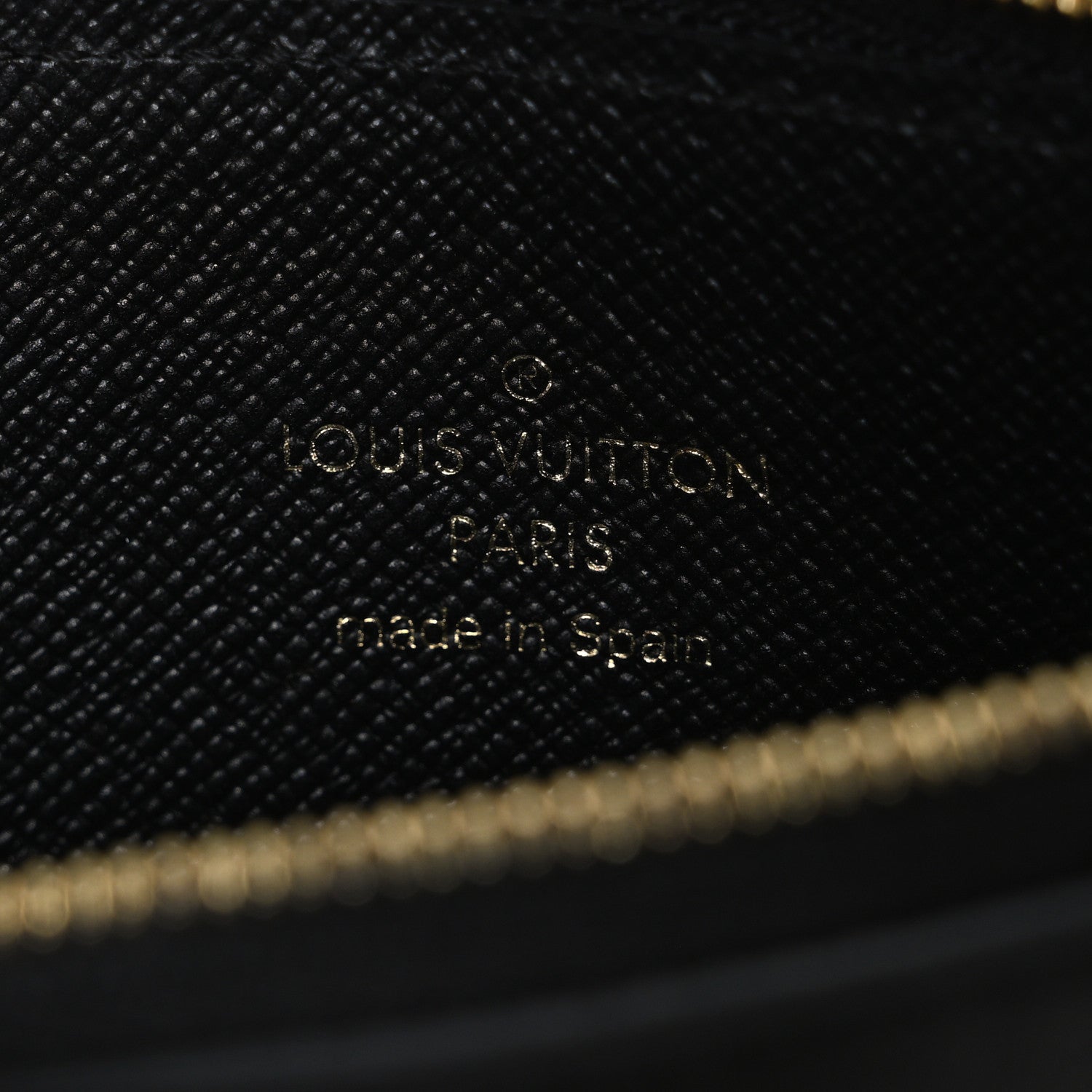 Louis Vuitton Monogram Slim Purse Black