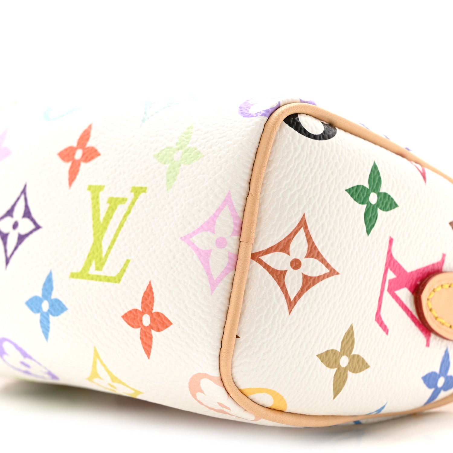 Louis Vuitton LV X TM Monogram Multicolor Nano Speedy White