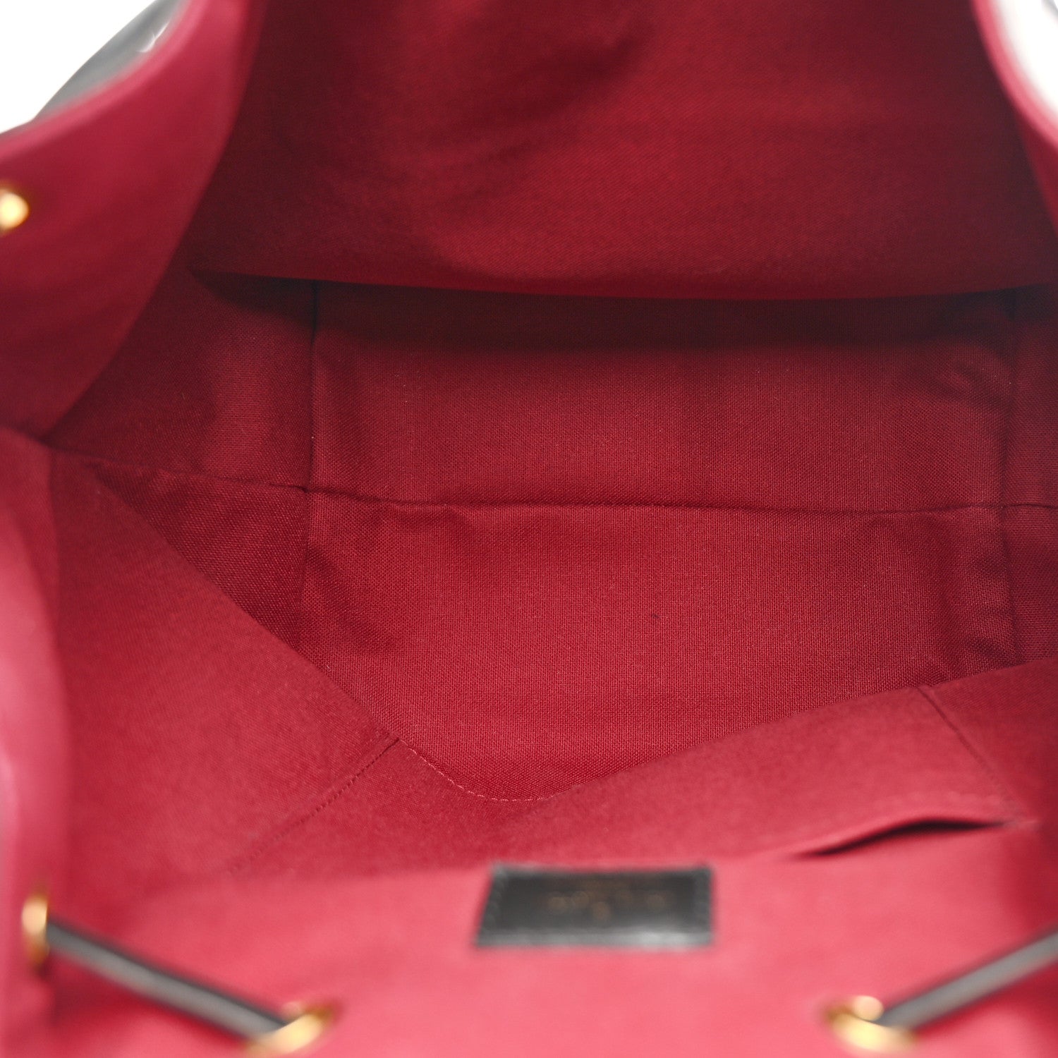 Louis Vuitton Monogram Montsouris PM Black
