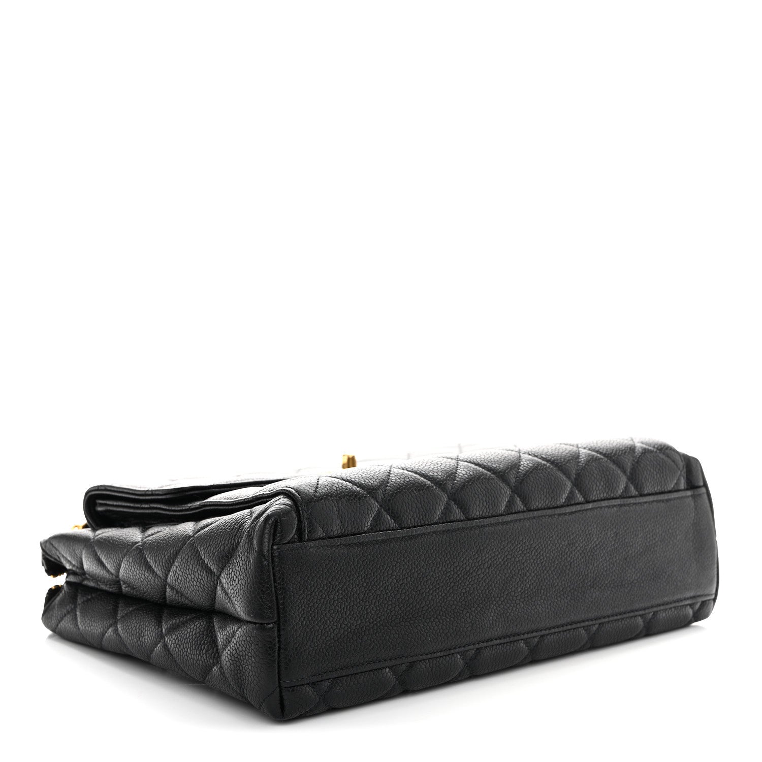 Chanel Caviar Quilted Flap Shoulder Bag Black