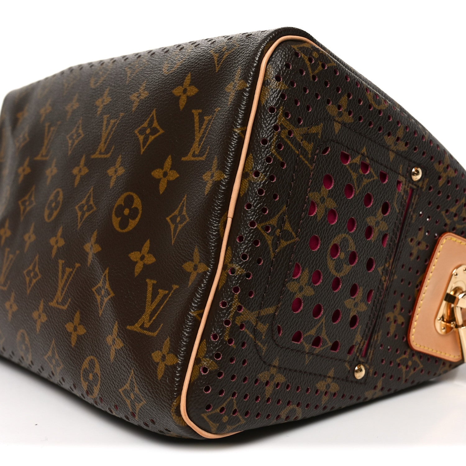 Louis Vuitton Monogram Perforated Speedy 30 Fuchsia