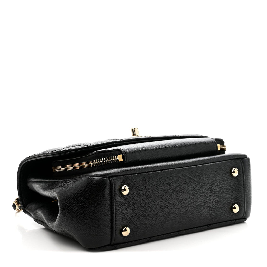 Chanel Caviar Quilted Medium Business Affinity Flap Black