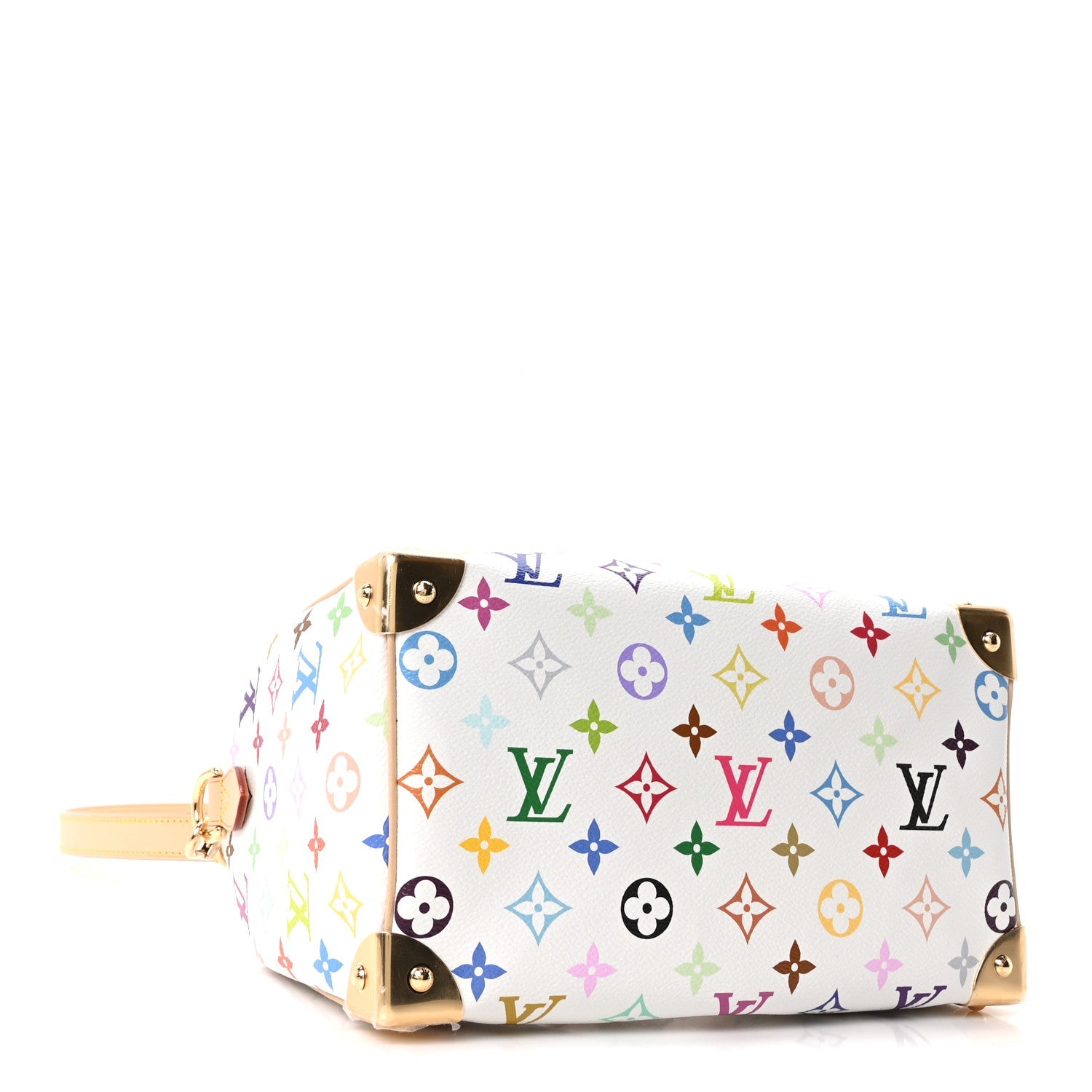 Louis Vuitton LV X TM Monogram Multicolor Speedy Bandouliere 25 White