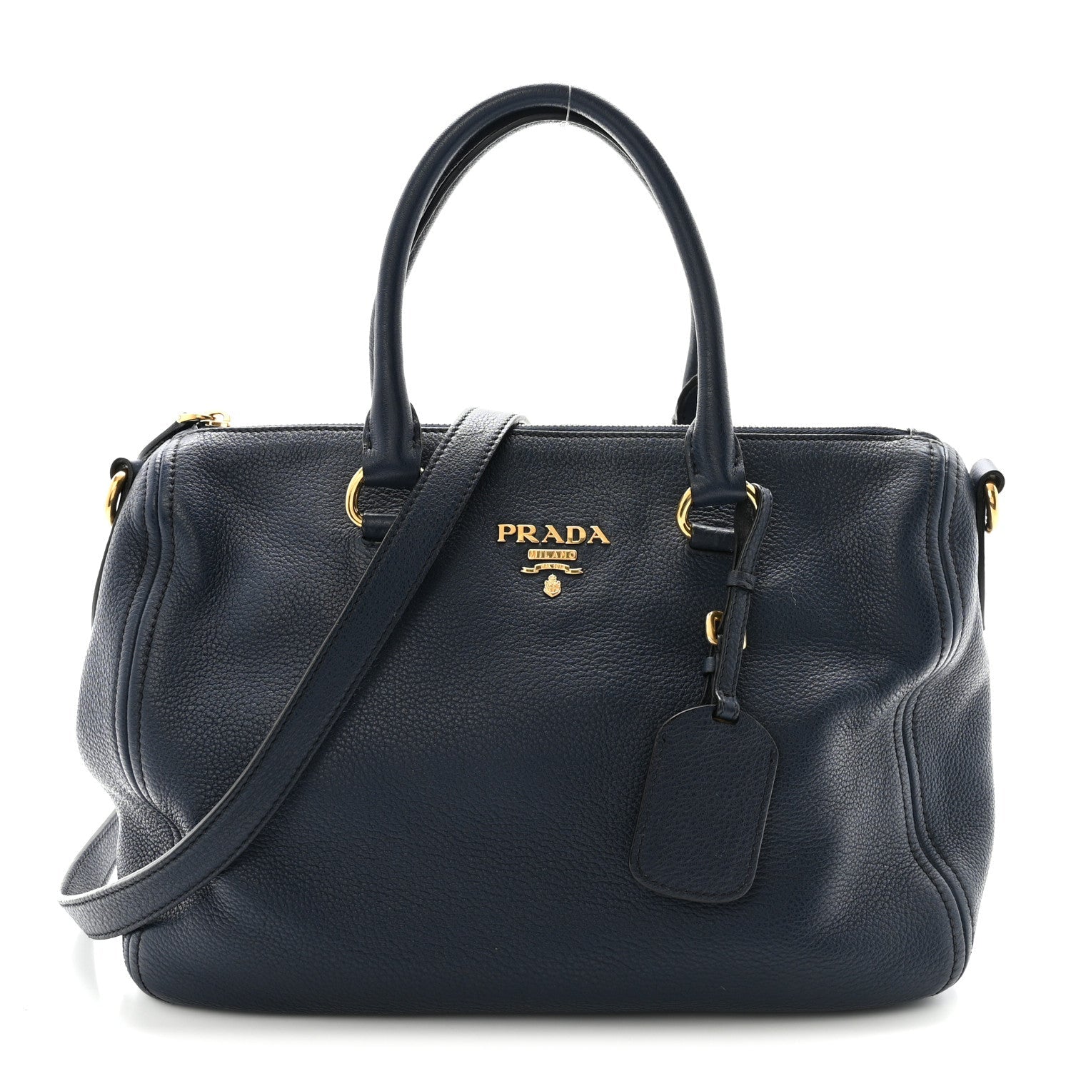 Prada Vitello Phenix Bauletto Baltico