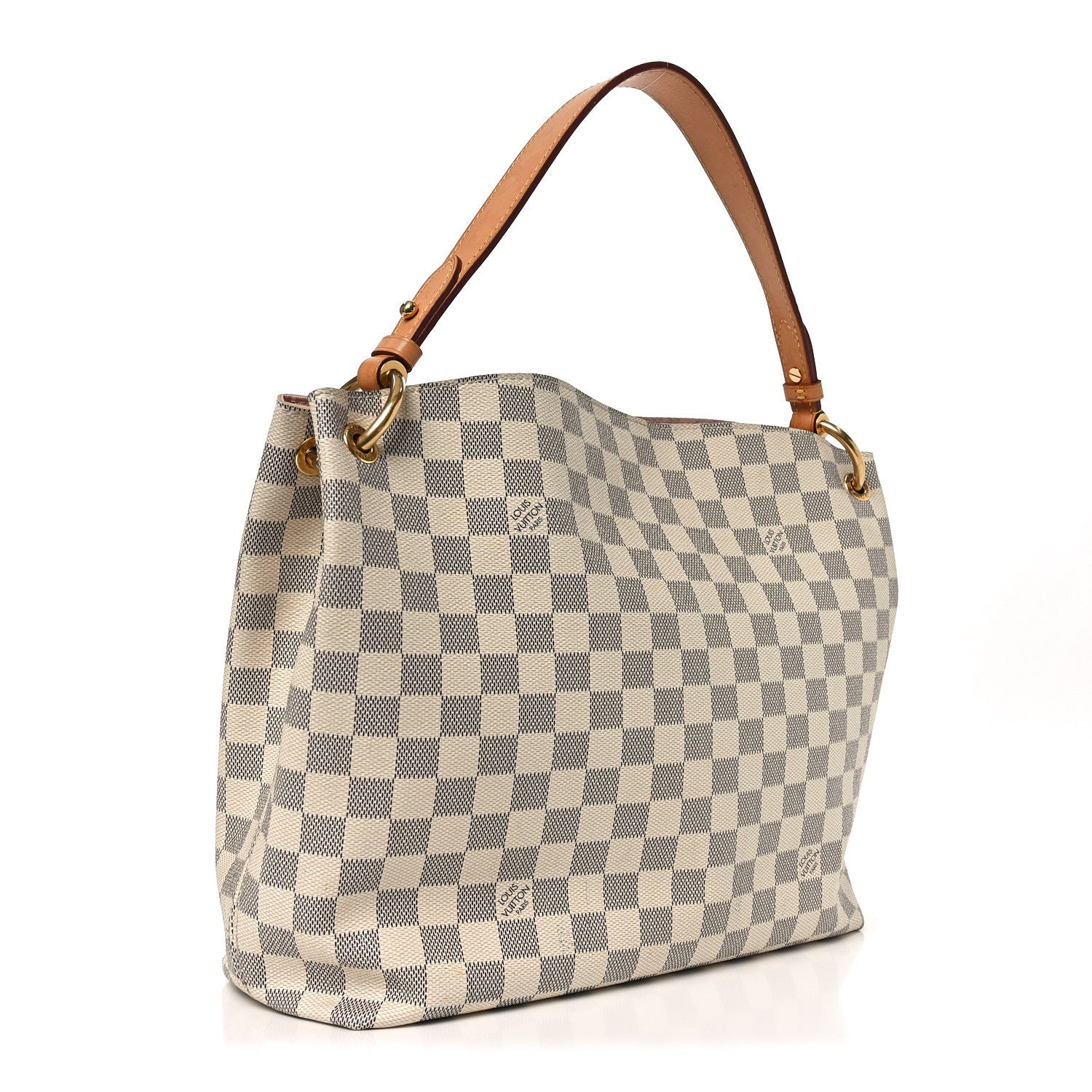 Louis Vuitton Damier Azur Graceful PM Rose Ballerine