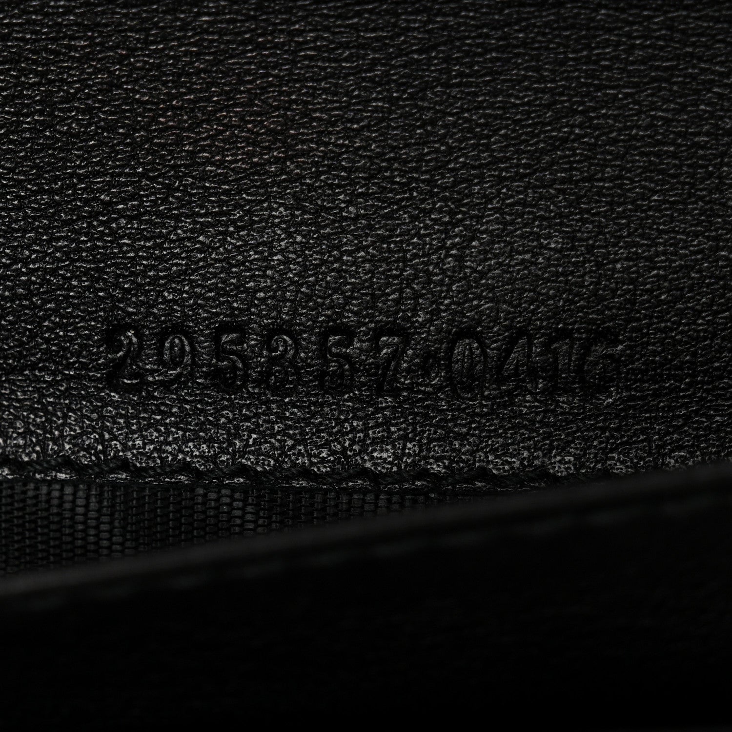 Gucci Guccissima Emily Continental Wallet Black