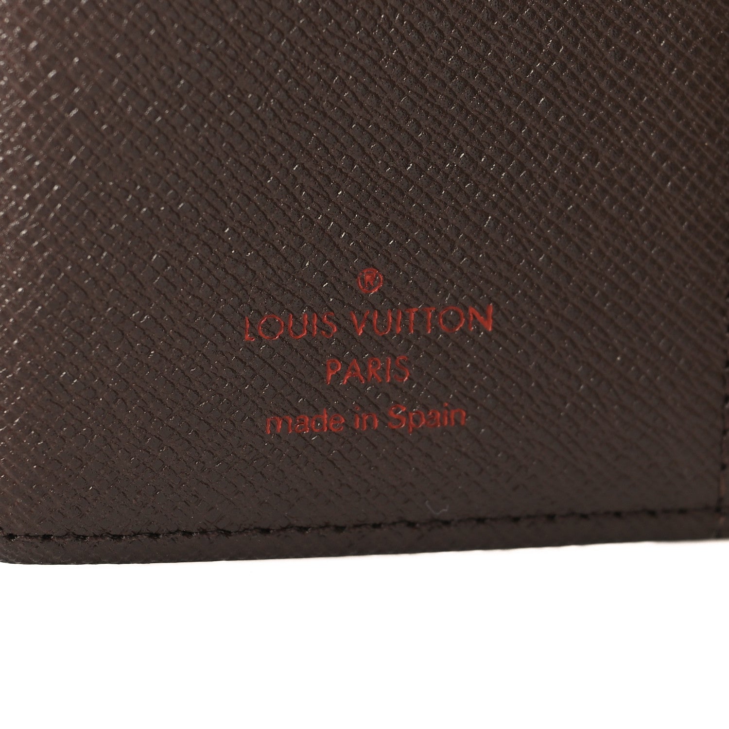 Louis Vuitton Damier Ebene Small Ring Agenda Cover