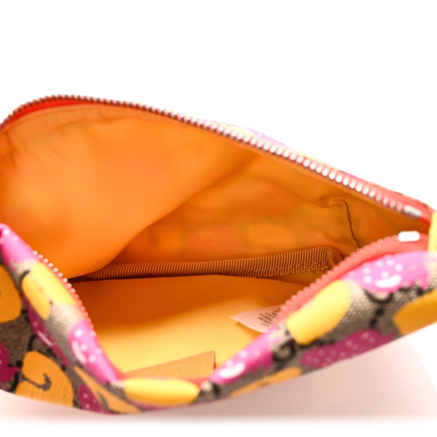 Gucci GG Supreme Monogram Childrens Strawberry Print Belt Bag Multicolor
