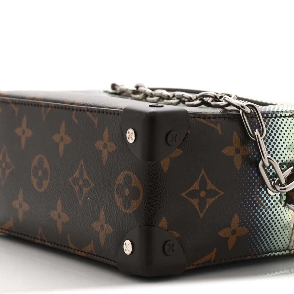 Louis Vuitton Metallic Nebula Monogram Mini Soft Trunk Multicolor
