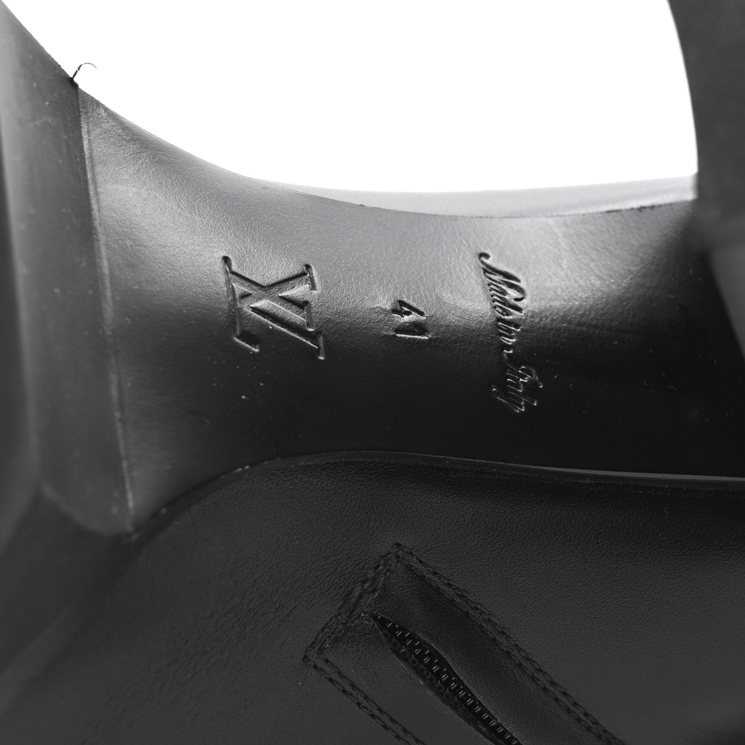 Louis Vuitton Calfskin Monogram Star Trail Ankle Boots 41 Black