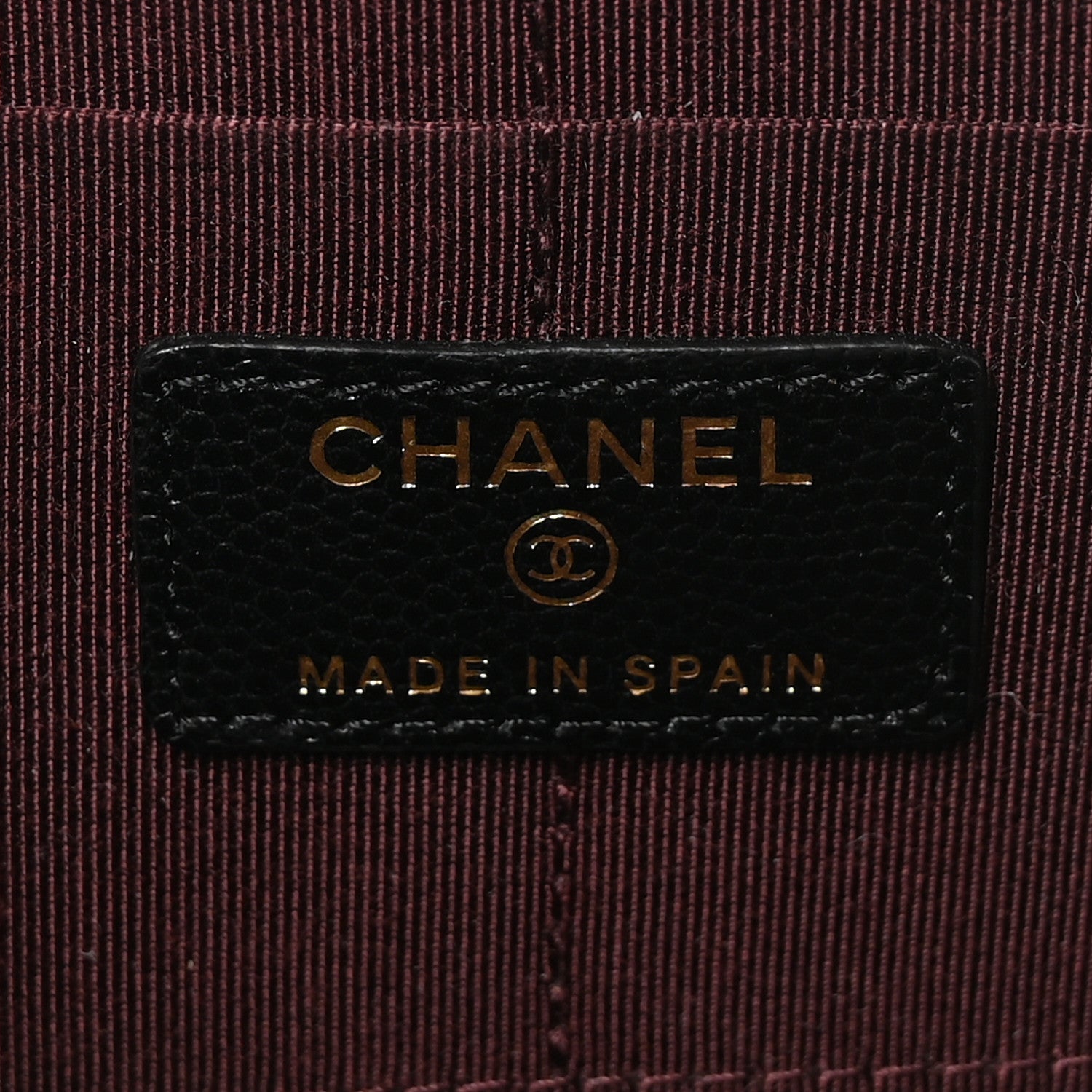Chanel Caviar Quilted Classic Pouch With Handle Black