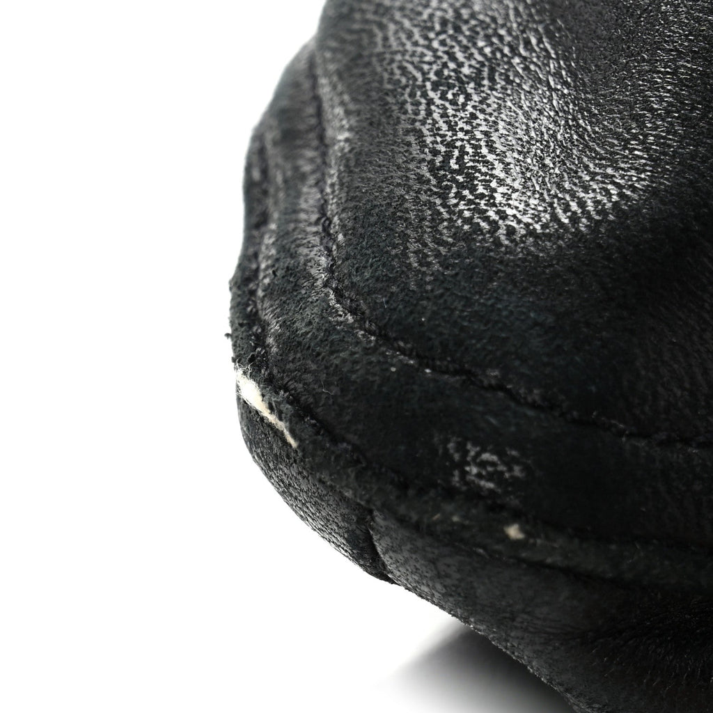 Prada Nappa Pocket Satchel Black