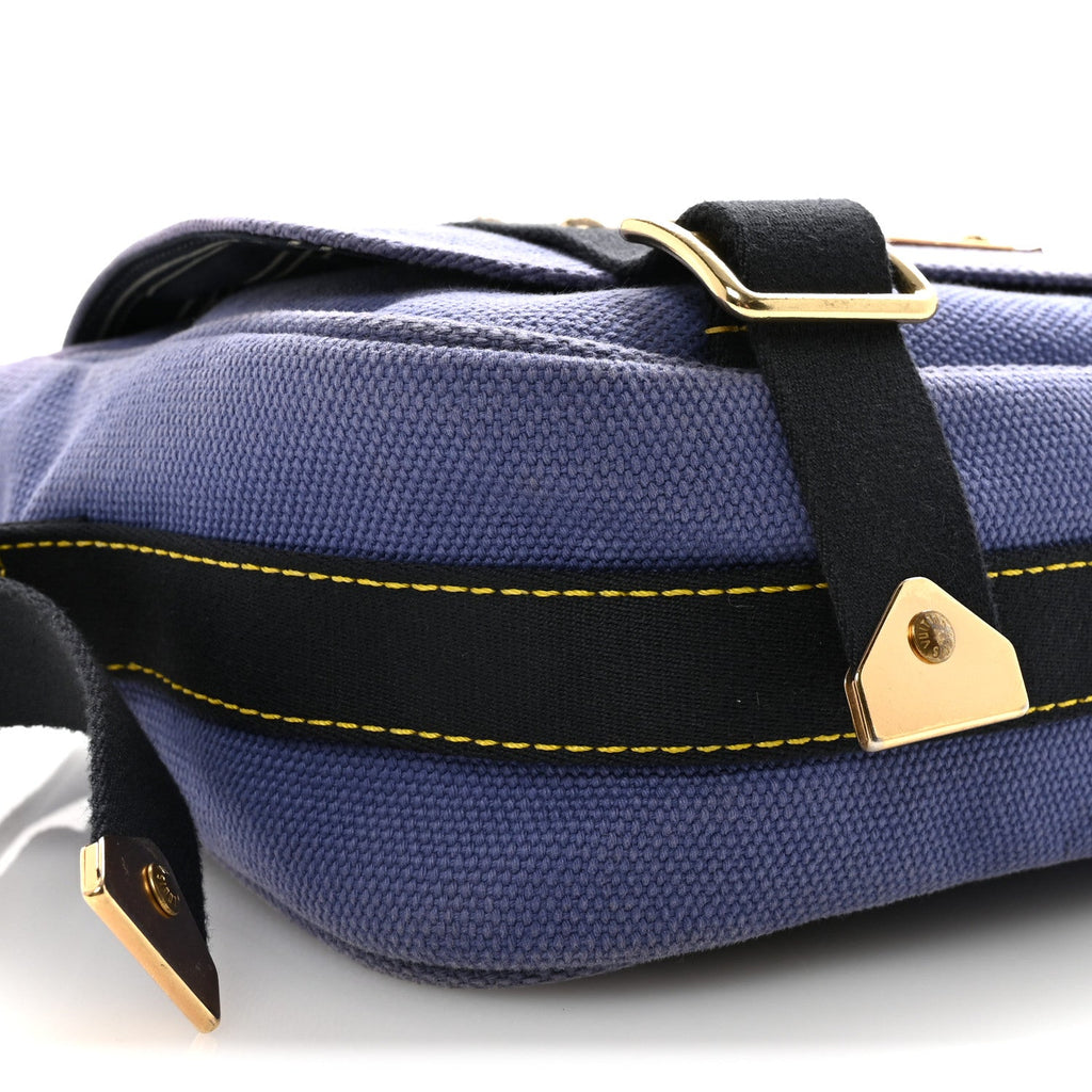 Louis Vuitton Antigua Besace PM Messenger Bag Blue