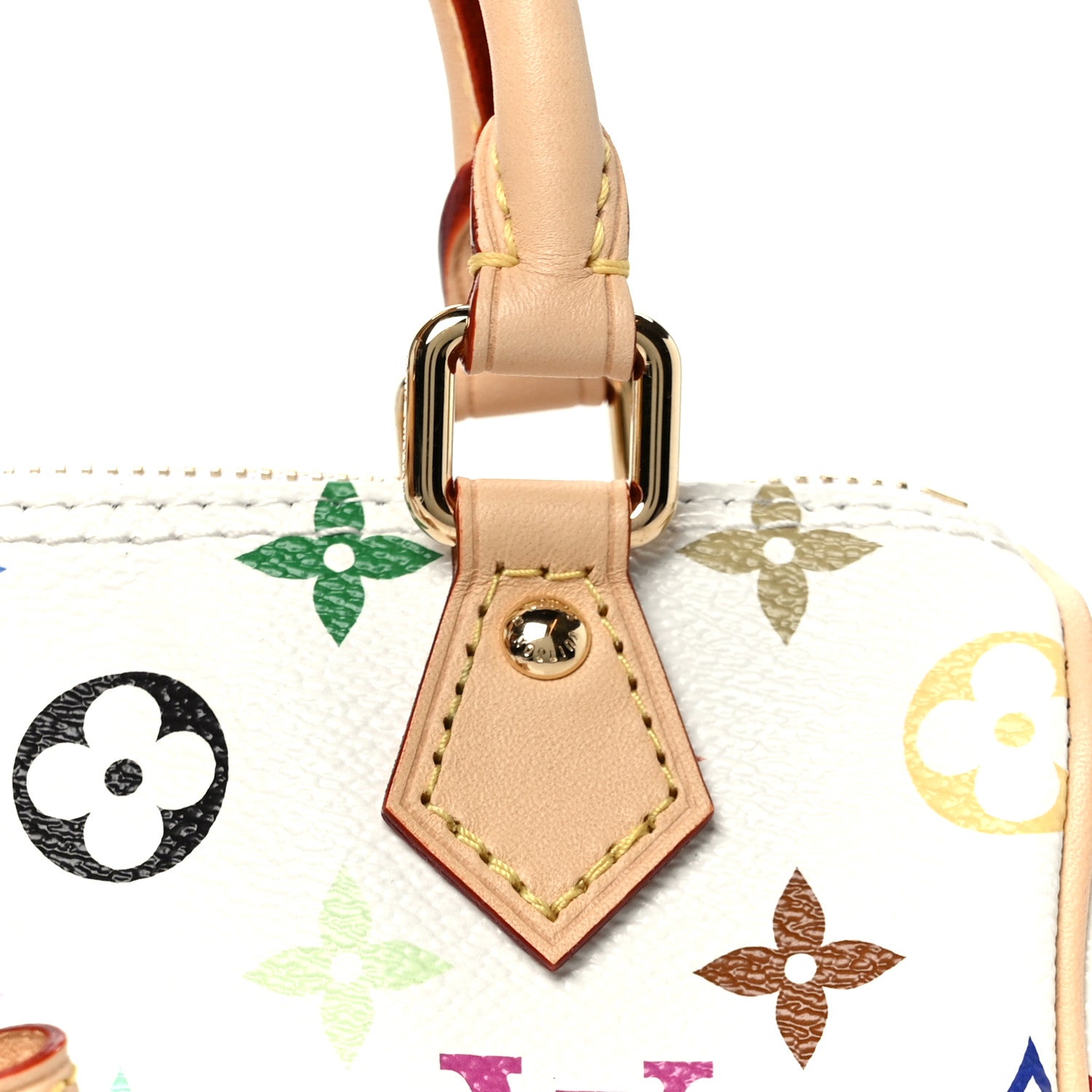 Louis Vuitton LV X TM Monogram Multicolor Nano Speedy White