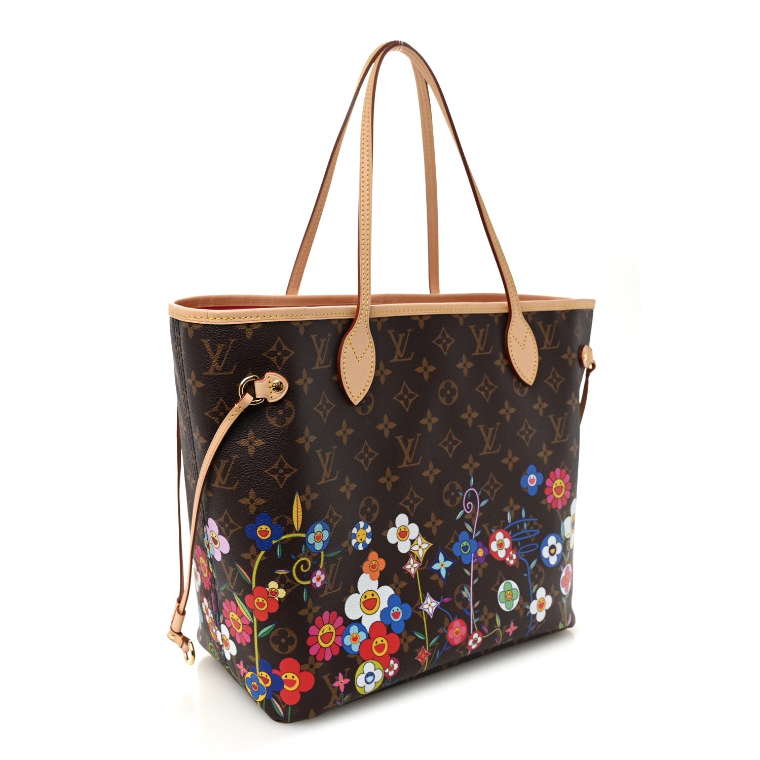 Louis Vuitton LV X TM Monogram Flowers Neverfull MM