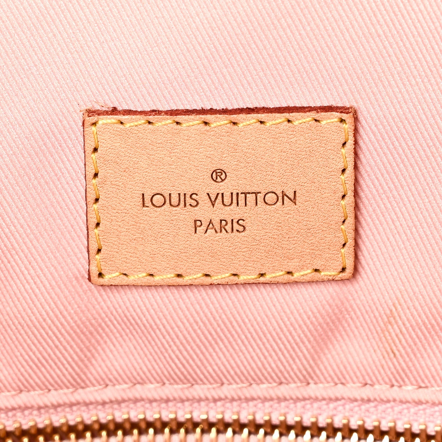 Louis Vuitton Damier Azur Graceful MM Rose Ballerine