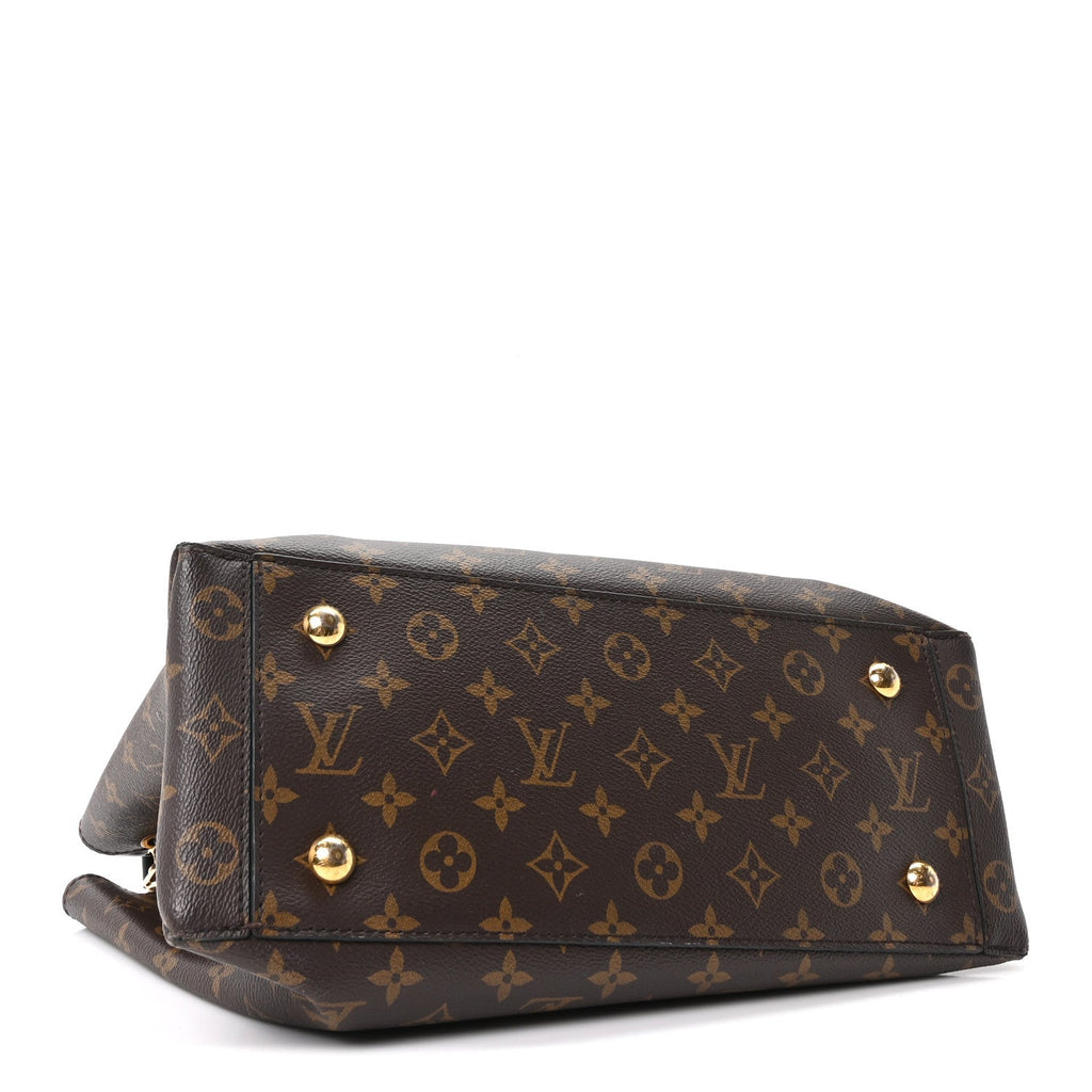 Louis Vuitton Monogram Flower Tote Black
