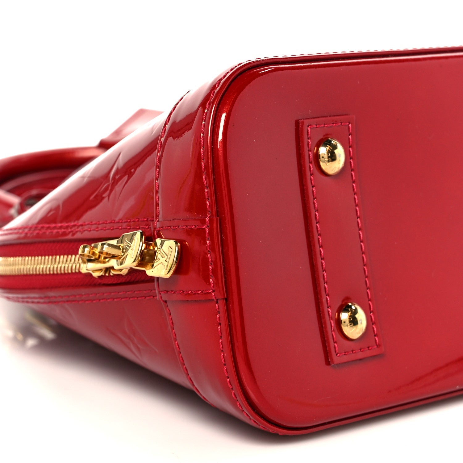 Louis Vuitton Vernis Alma BB Cherry