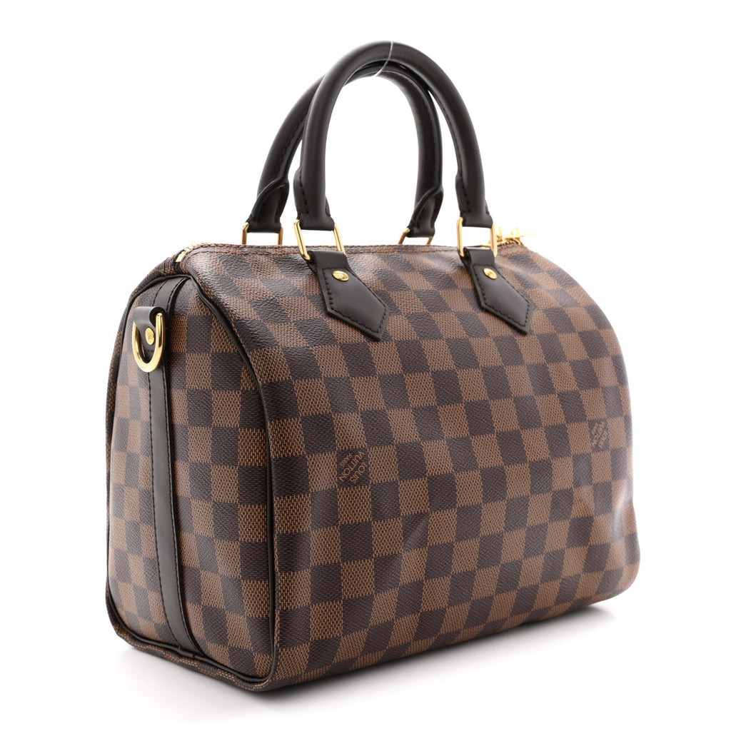 Louis Vuitton Damier Ebene Speedy Bandouliere 25