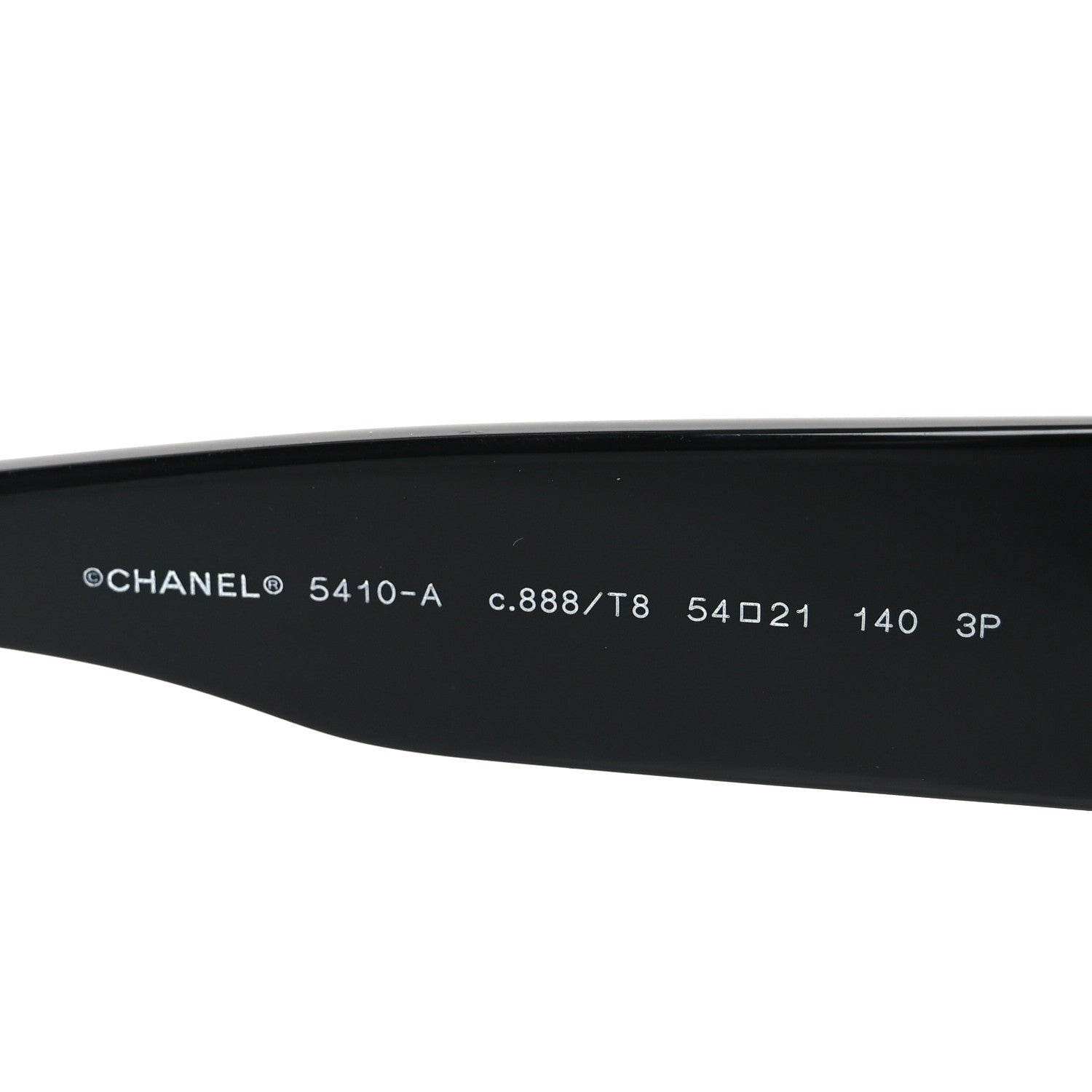 Acetate Polarized Round Sunglasses 5410-A Black