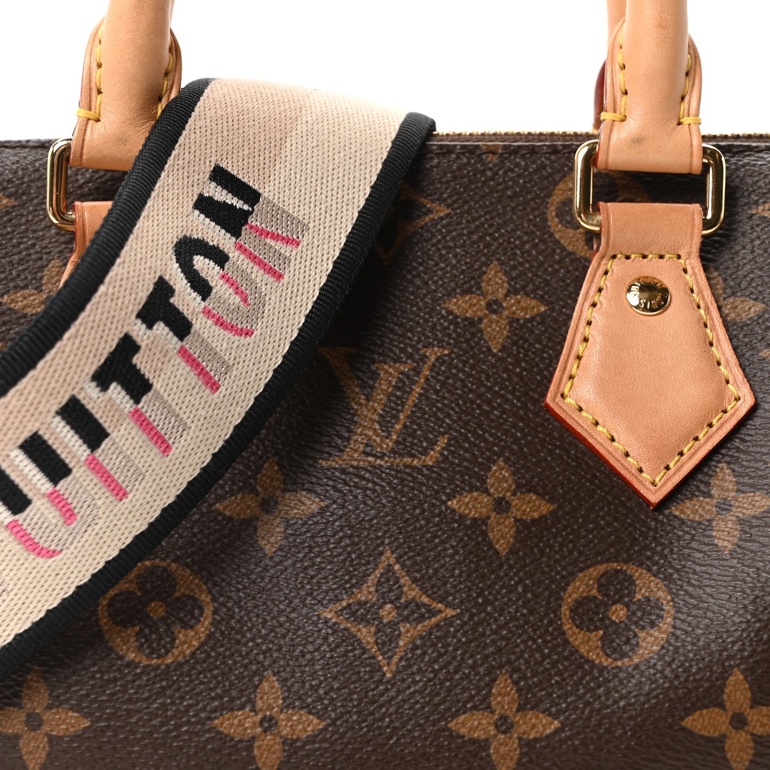 Louis Vuitton Monogram Speedy Bandouliere 20 Black
