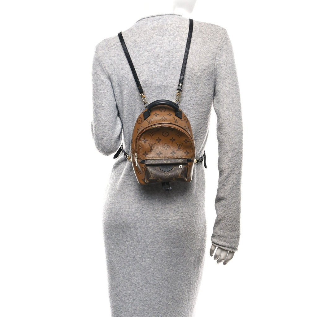 Louis Vuitton Reverse Monogram Palm Springs Backpack Mini