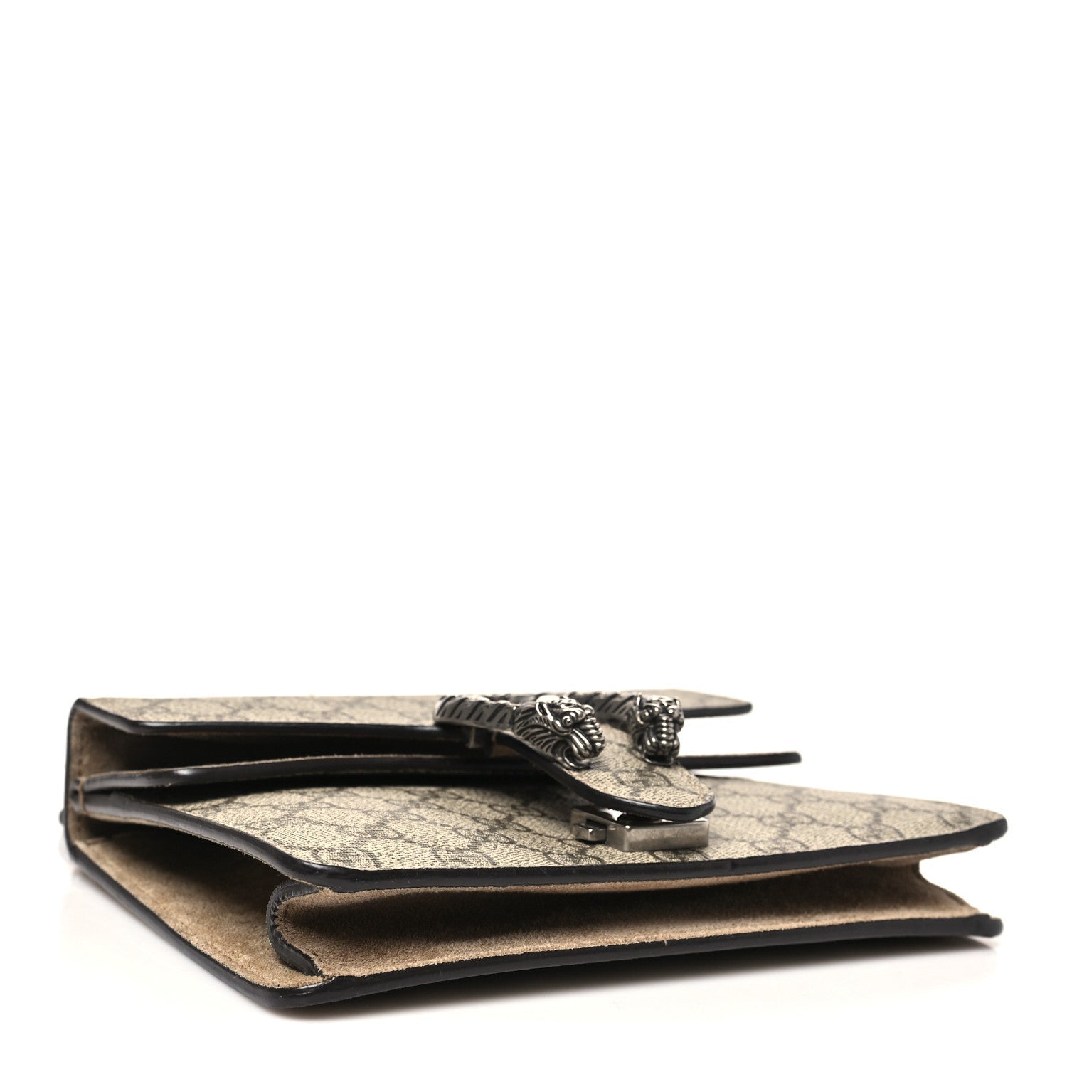 Gucci GG Supreme Monogram Mini Dionysus Shoulder Bag Taupe