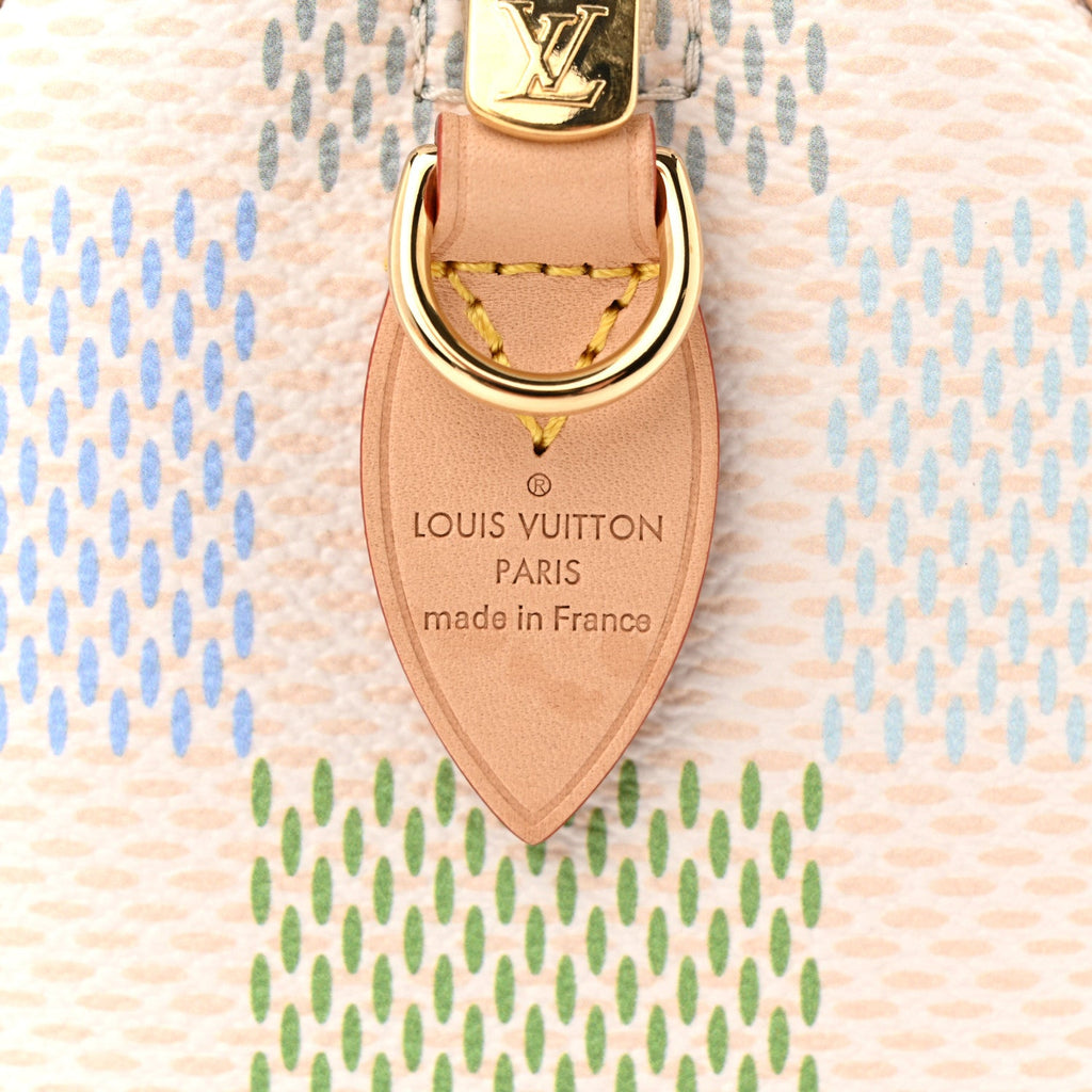 Louis Vuitton Damier Giant Speedy Bandouliere 20 Pistachio