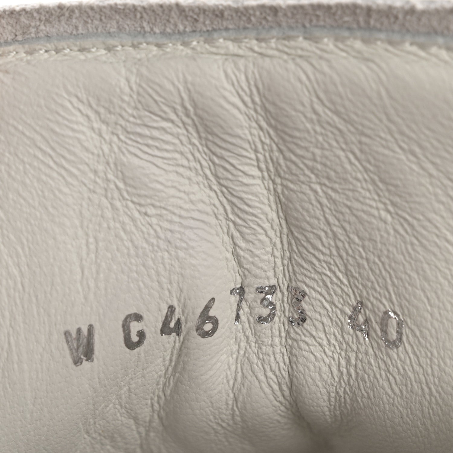Calfskin Womens CC Sneakers 40 White