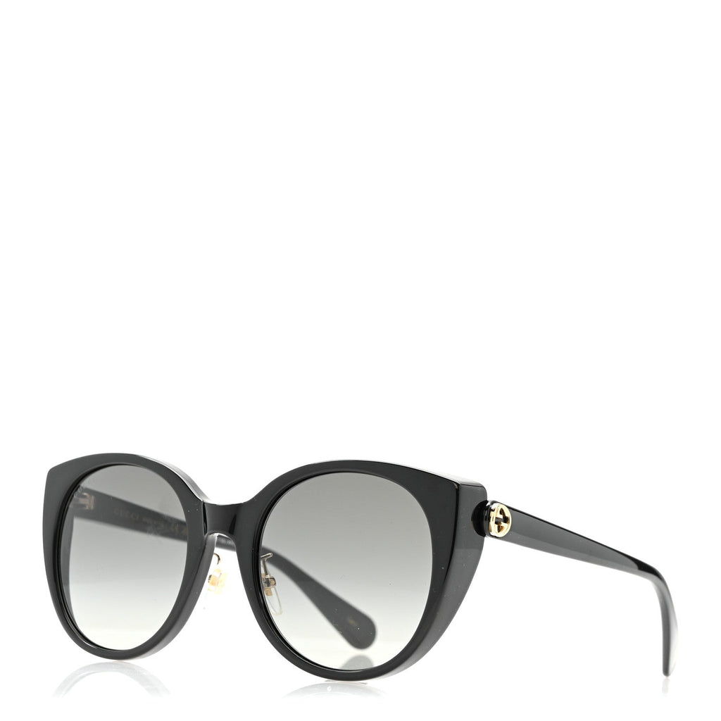 Gucci Acetate Cat Eye GG0369S Sunglasses Black
