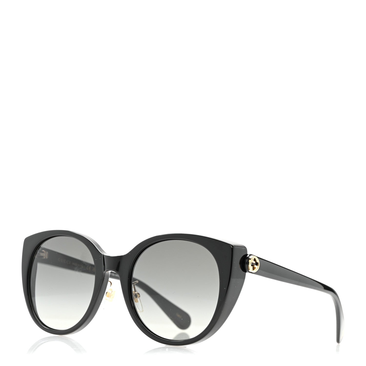 Gucci Acetate Cat Eye GG0369S Sunglasses Black