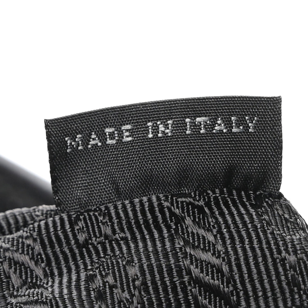 Prada Vitello Daino Shopping Tote Black