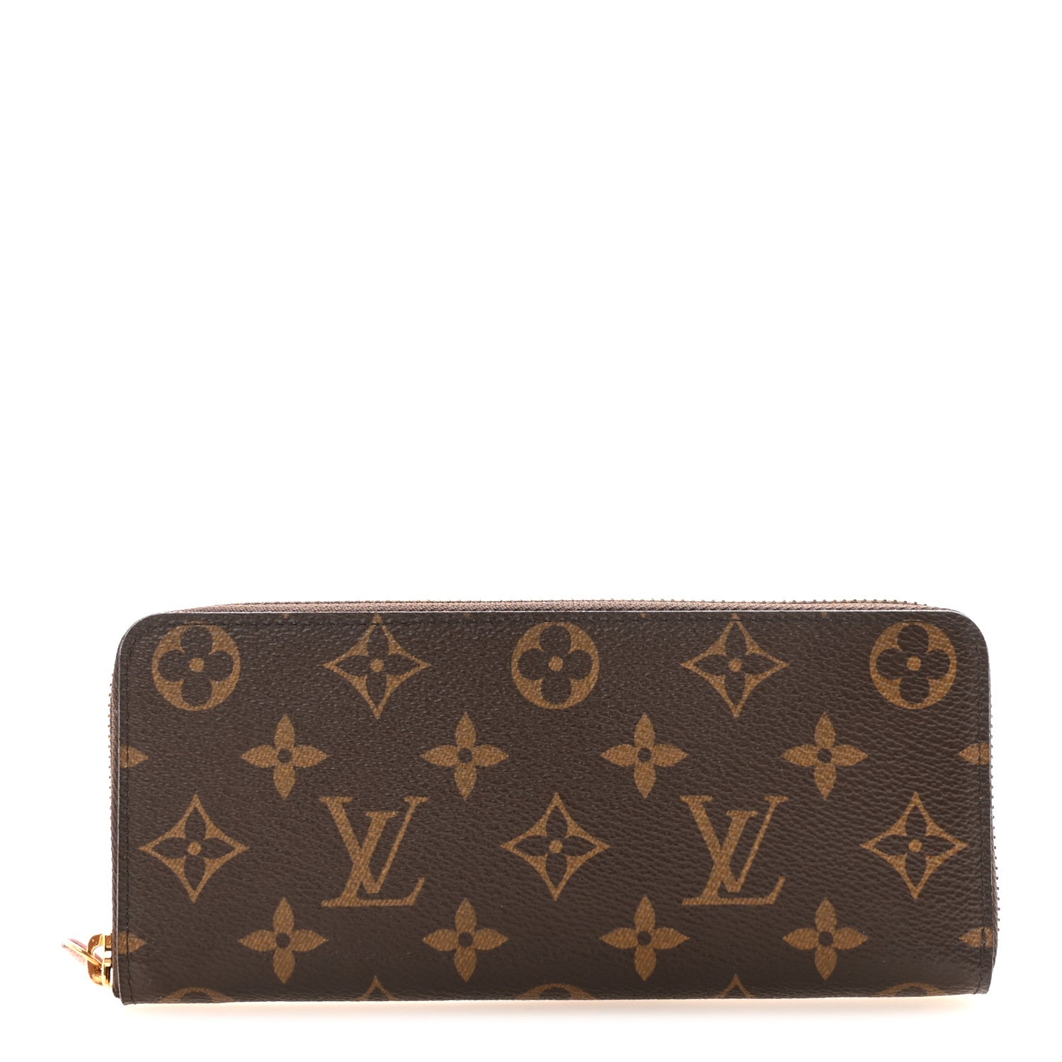Louis Vuitton Monogram Clemence Wallet Rose Ballerine