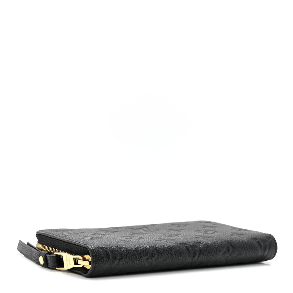 Louis Vuitton Empreinte Zippy Wallet Black