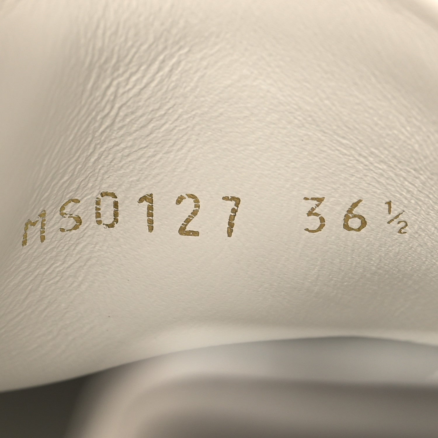 Louis Vuitton Calfskin Front Row Sneaker 36.5 White