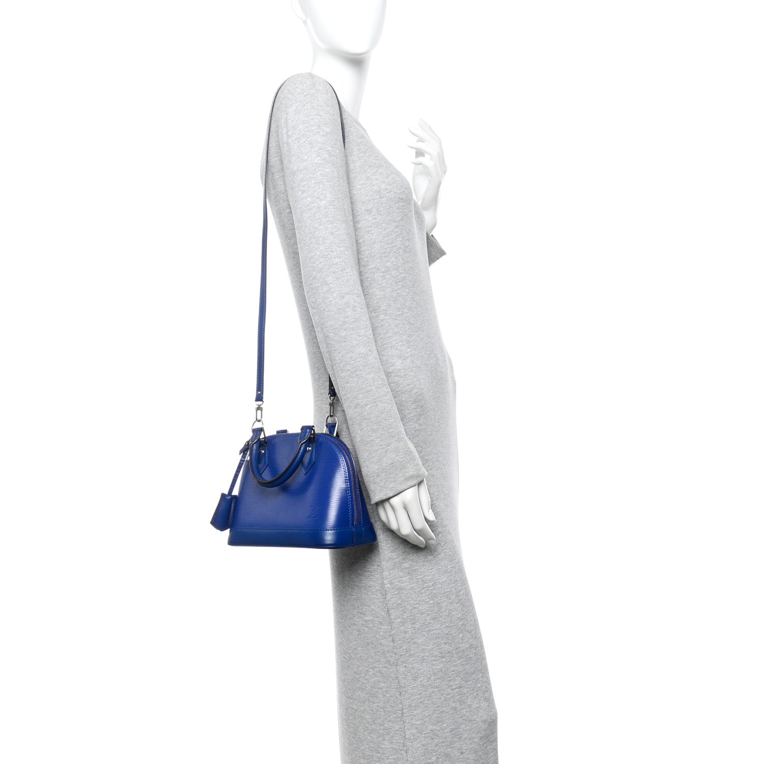 Louis Vuitton Epi Alma BB Blueberry