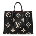 Louis Vuitton Empreinte Monogram Giant Onthego GM Black Beige