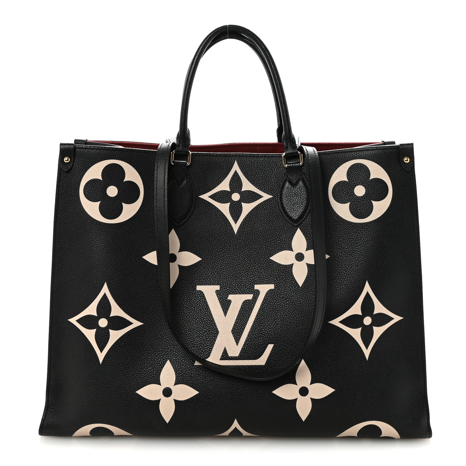Louis Vuitton Empreinte Monogram Giant Onthego GM Black Beige